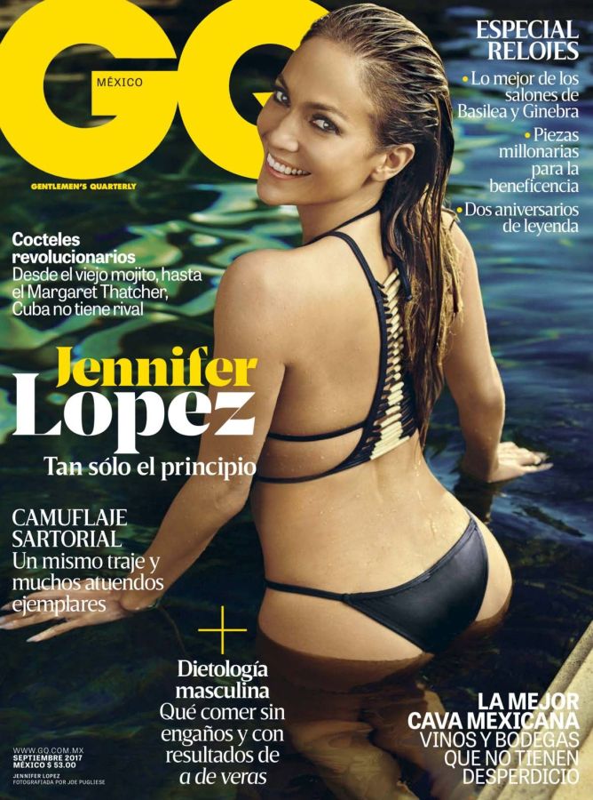 GENTLEMENS QUARTERLY MEXICO magazine side cover  September 2017