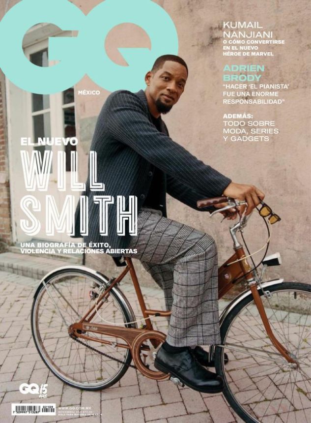 GENTLEMENS QUARTERLY MEXICO magazine side cover  November 2021