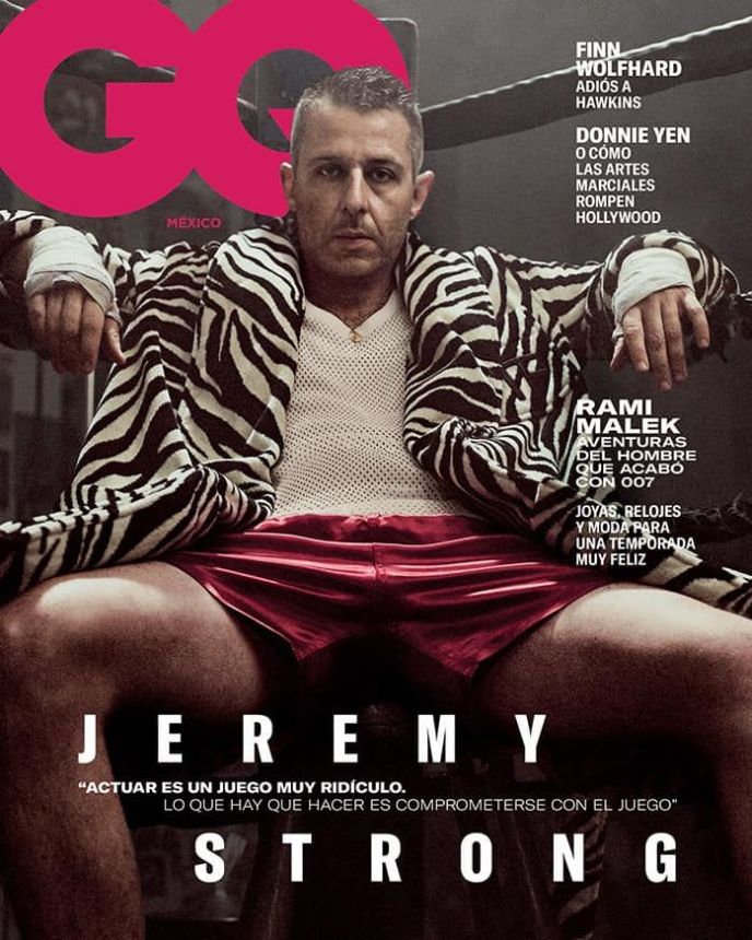 GENTLEMENS QUARTERLY MEXICO magazine side cover  March 2023