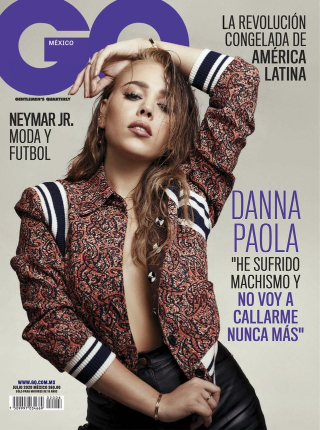GENTLEMENS QUARTERLY MEXICO magazine side cover  July 2020