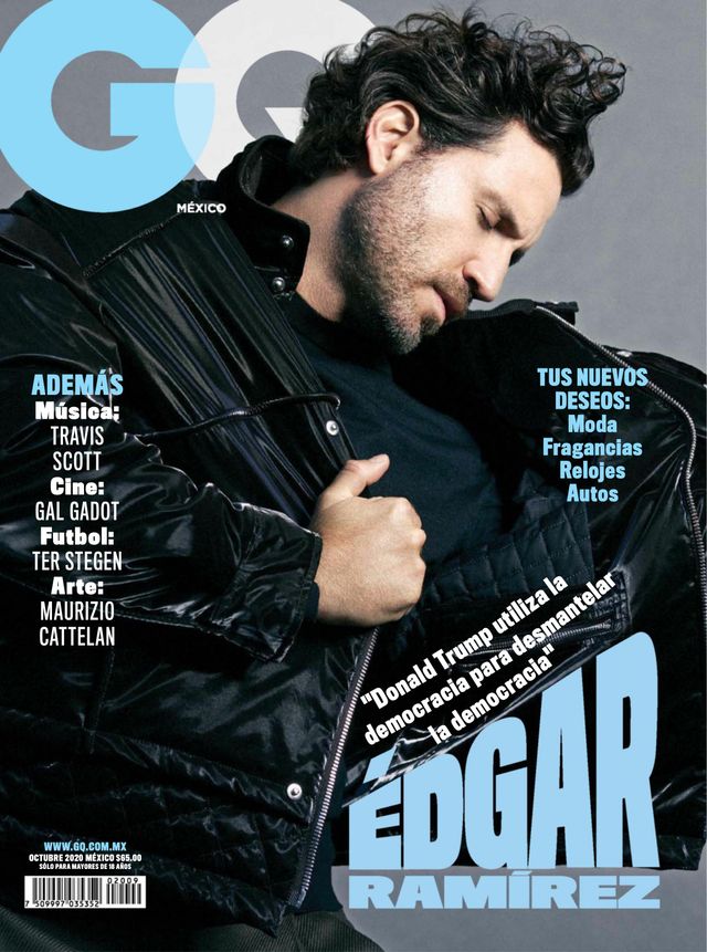 GENTLEMENS QUARTERLY MEXICO magazine side cover  October 2020
