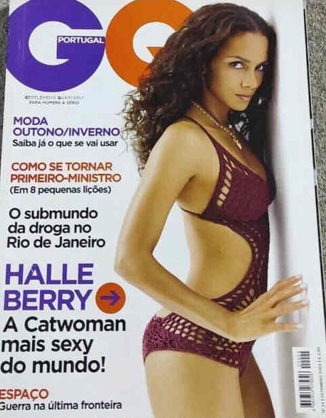 GENTLEMENS QUARTERLY PORTUGAL magazine side cover  September 2004