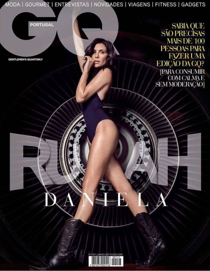 GENTLEMENS QUARTERLY PORTUGAL magazine side cover  June 2017