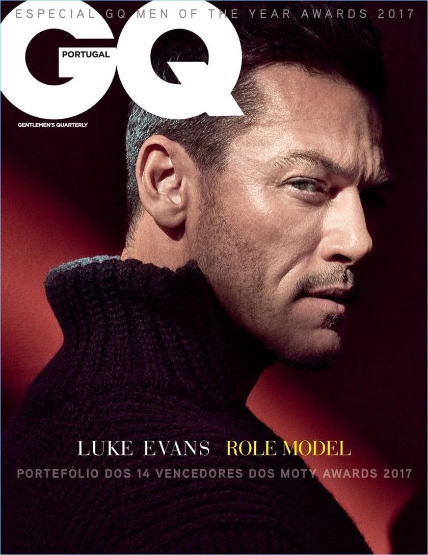 GENTLEMENS QUARTERLY PORTUGAL magazine side cover  December 2018