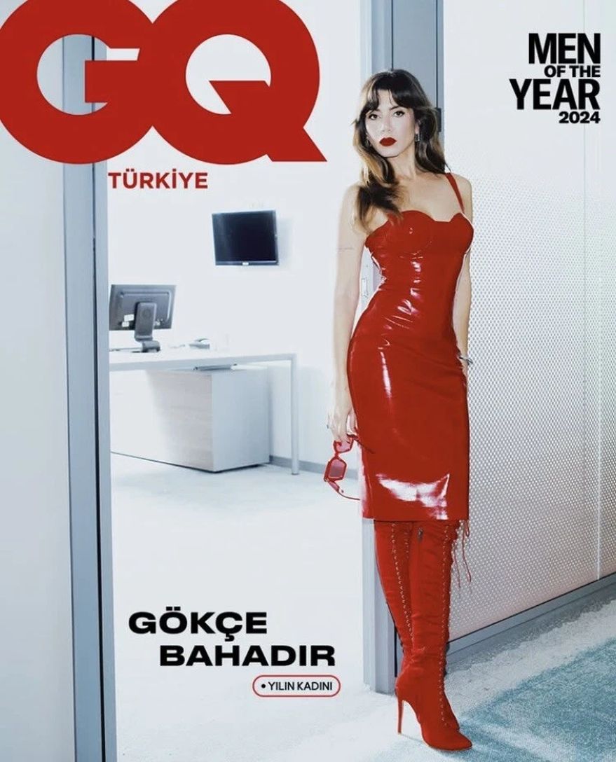 GENTLEMENS QUARTERLY TURKEY magazine side cover  December 2024