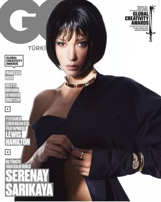 GENTLEMENS QUARTERLY TURKEY magazine side cover Spring 2024
