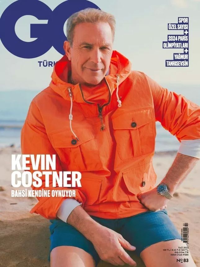 GENTLEMENS QUARTERLY TURKEY magazine side cover Summer 2024