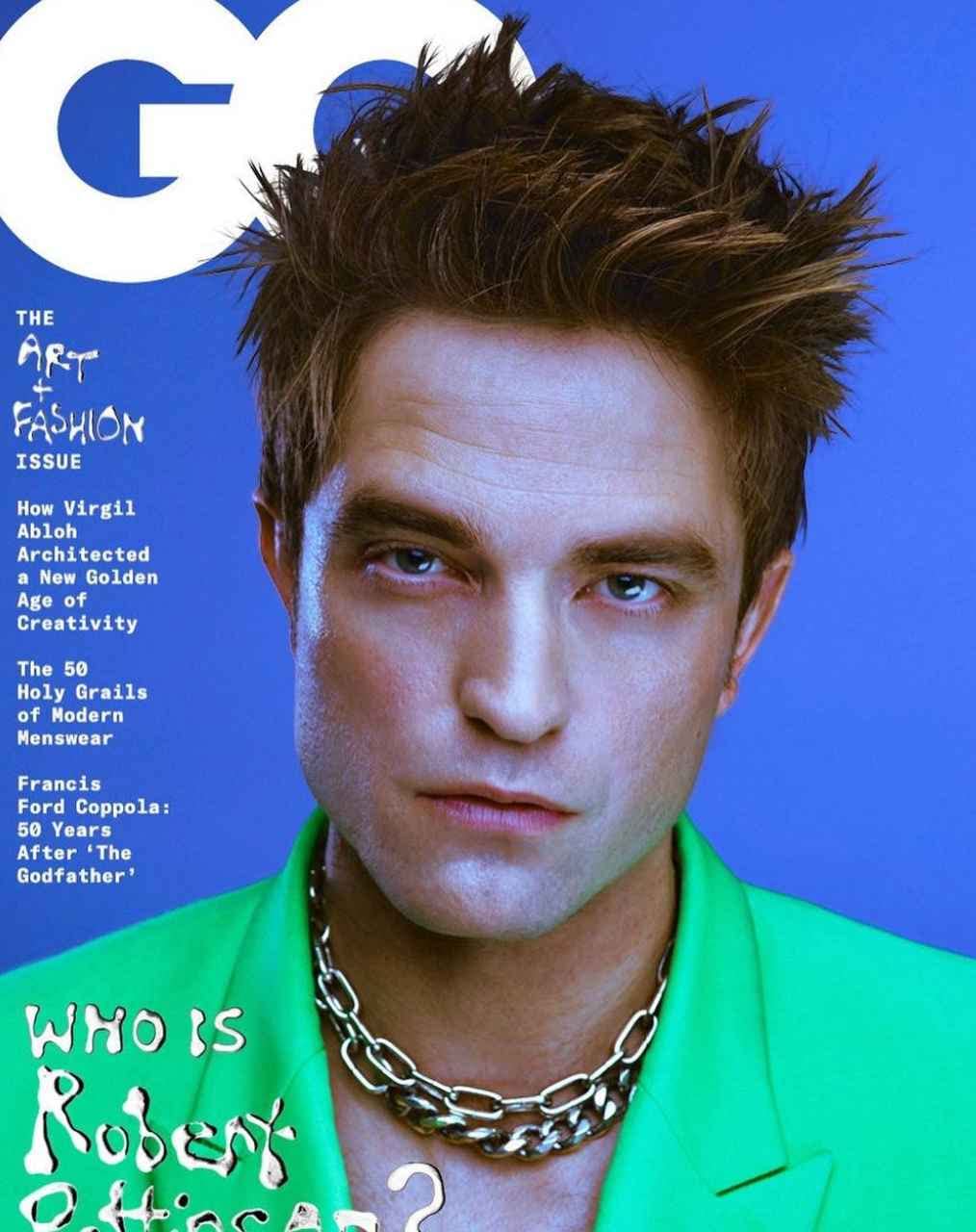 GENTLEMENS QUARTERLY (UK) magazine side cover  March 2022