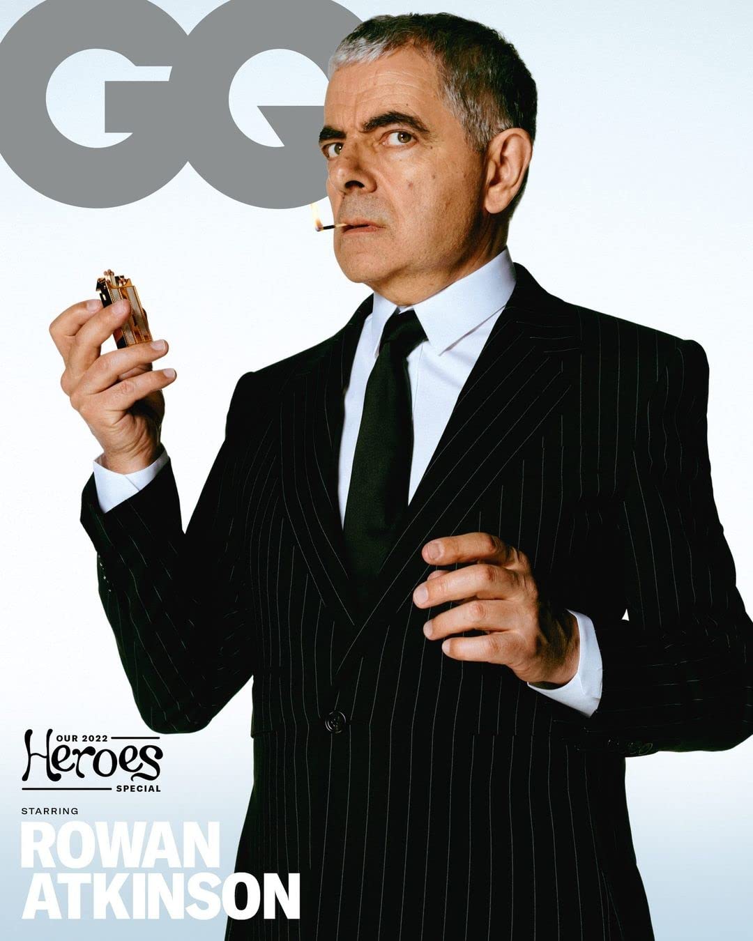 GENTLEMENS QUARTERLY (UK) magazine side cover  July/August 2022
