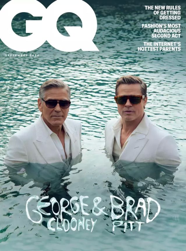 GENTLEMENS QUARTERLY (UK) magazine side cover  September 2024