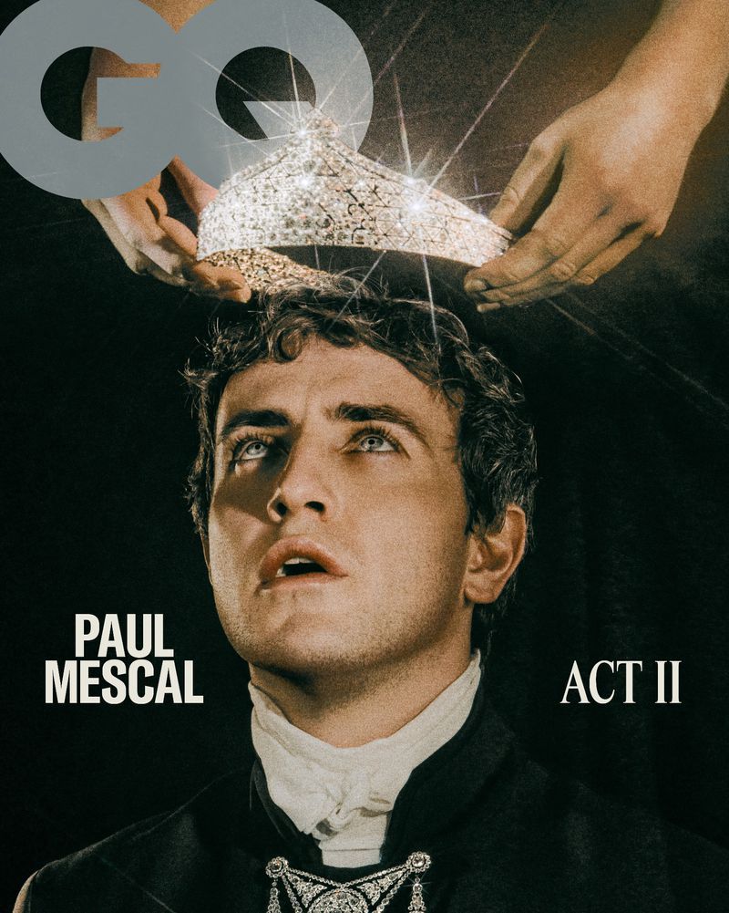 GENTLEMENS QUARTERLY (UK) magazine side cover  February 2026