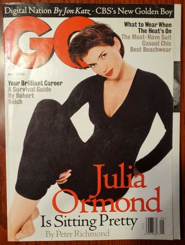 GENTLEMENS QUARTERLY magazine side cover  May 1996