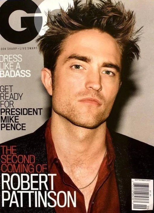 GENTLEMENS QUARTERLY magazine side cover  September 2017