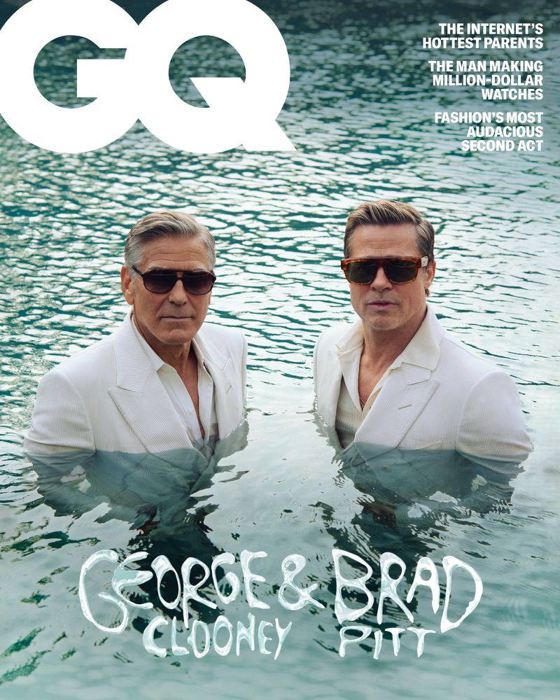 GENTLEMENS QUARTERLY magazine side cover  September 2020