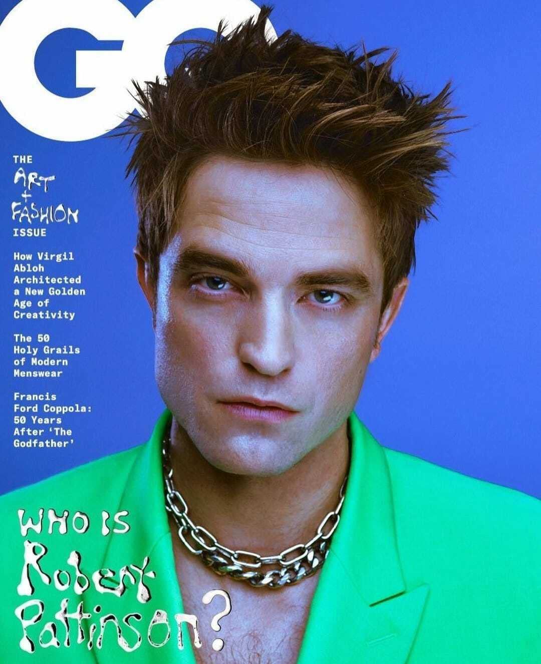 GENTLEMENS QUARTERLY magazine side cover  March 2022