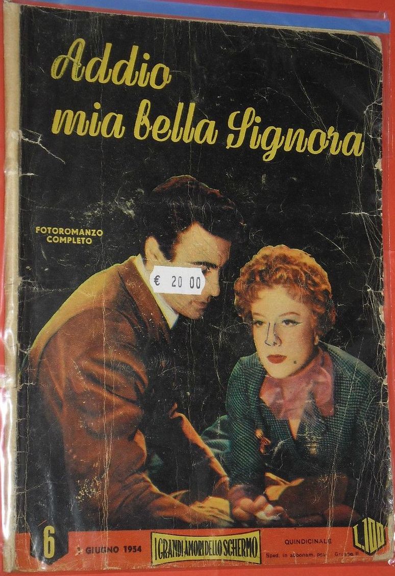 I GRANDI AMORI DELLO SCHERMO magazine side cover Issue 6 1 June 1954