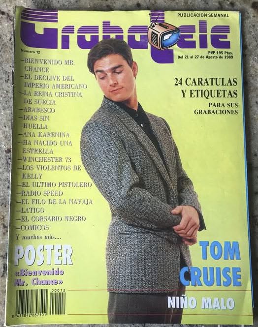 GRABATELE magazine side cover Issue 12 21 August 1989