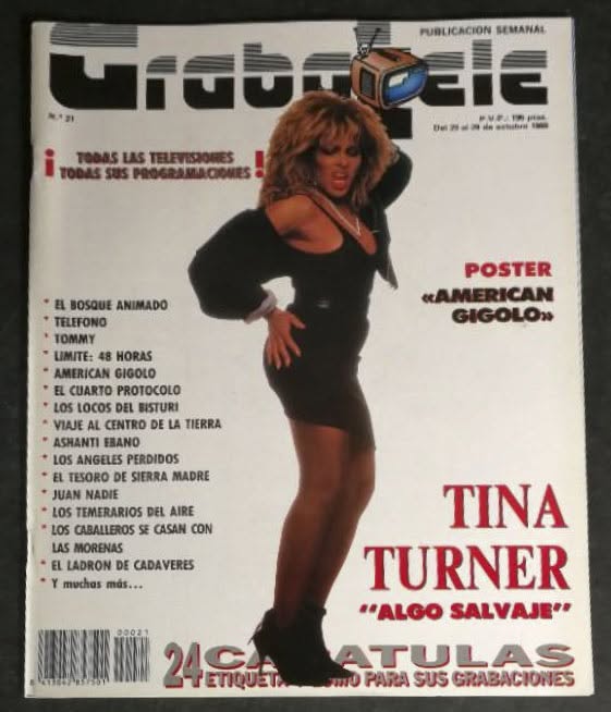 GRABATELE magazine side cover Issue 21 23 October 1989