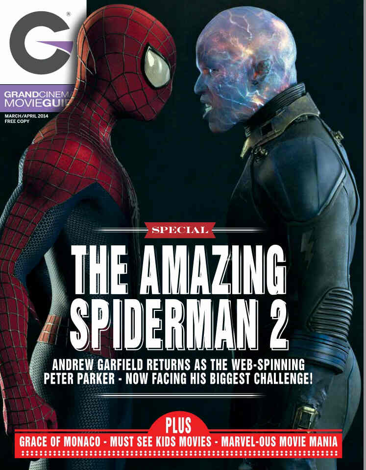 GRAND CINEMAS magazine side cover March/April 2014