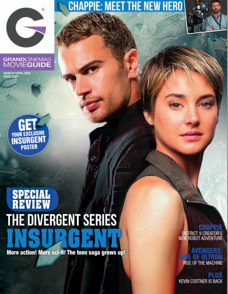 GRAND CINEMAS magazine side cover March/April 2015