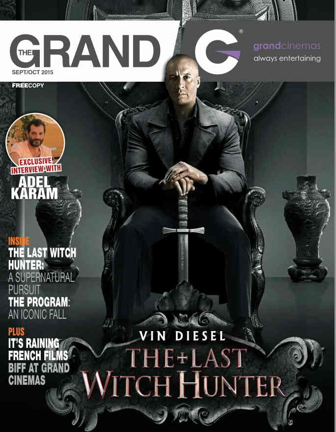 GRAND CINEMAS magazine side cover September/October 2015