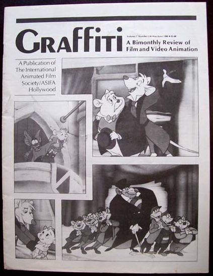 GRAFFITI magazine side cover May/June 1986
