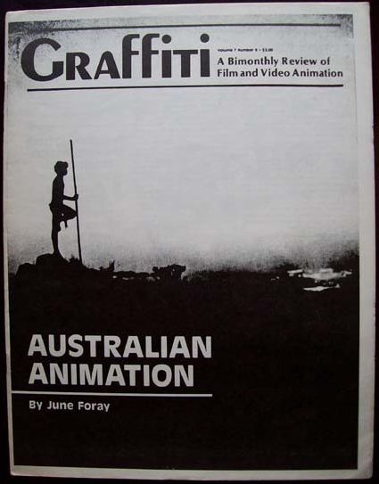 GRAFFITI magazine side cover  Vol 7 # 6  