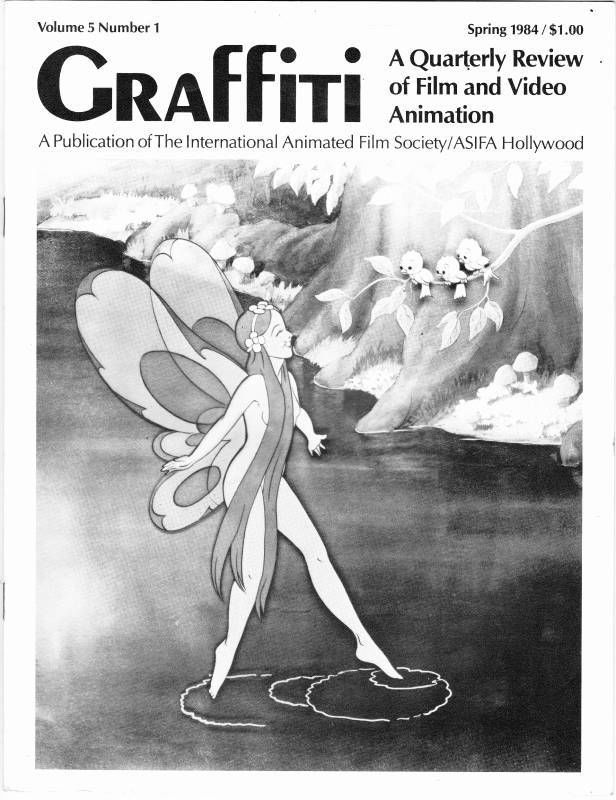 GRAFFITI magazine side cover  Vol 5 No 1 Spring 1984