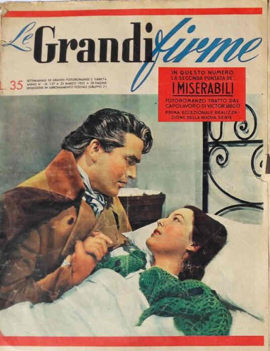 GRANDI FIRME|LE (1950s) magazine side cover Issue 127 23 March 1952