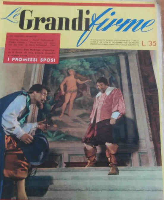 GRANDI FIRME|LE (1950s) magazine side cover Issue 162 23 November 1952