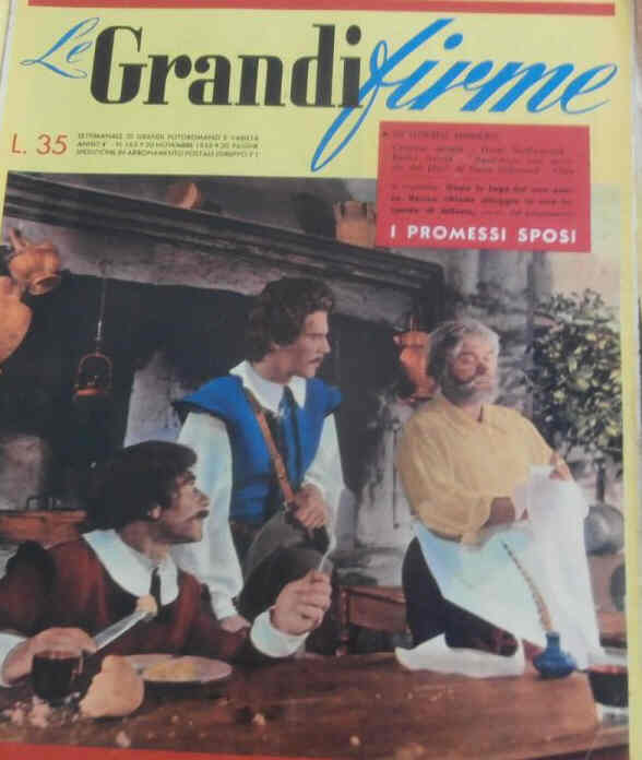GRANDI FIRME|LE (1950s) magazine side cover Issue 163 30 November 1952