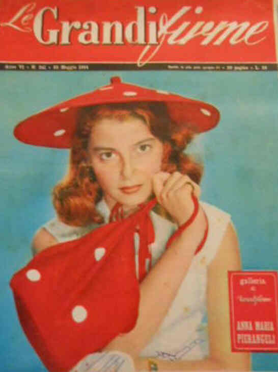 GRANDI FIRME|LE (1950s) magazine side cover Issue 241 21 May 1954