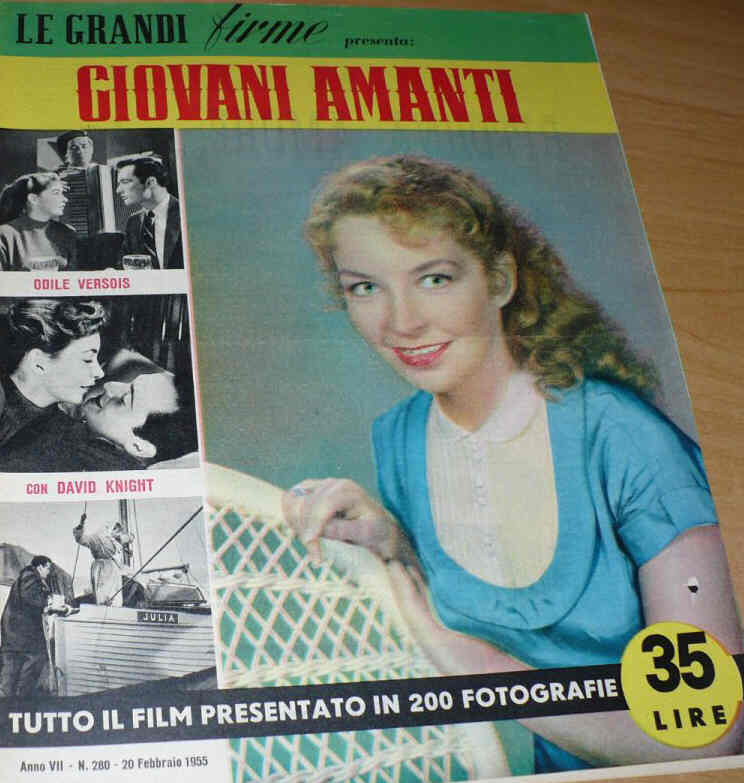 GRANDI FIRME|LE (1950s) magazine side cover Issue 280 20 February 1955