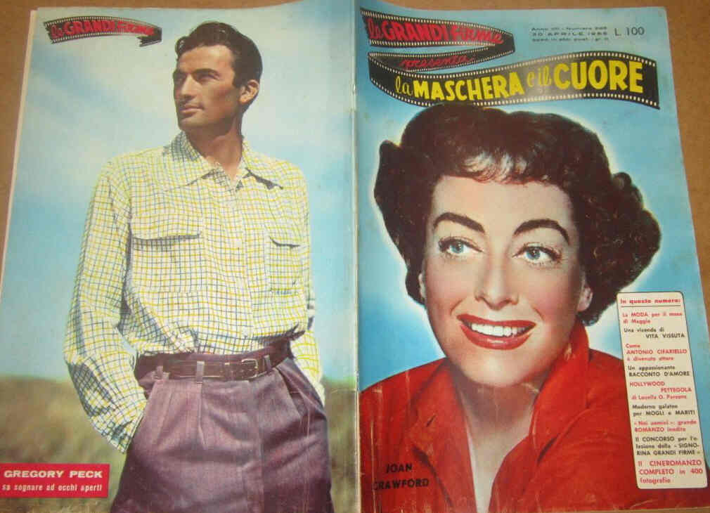 GRANDI FIRME|LE (1950s) magazine side cover Issue 285 30 April 1955