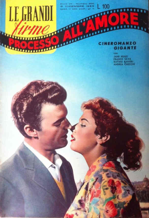 GRANDI FIRME|LE (1950s) magazine side cover Issue 300 16 December 1955