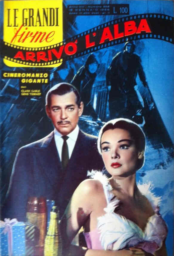 GRANDI FIRME|LE (1950s) magazine side cover Issue 302 16 January 1956