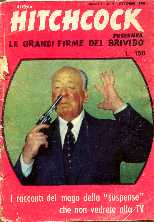 ALFRED HITCHCOCK PRESENTA LE GRANDI FIRME DEL BRIVIDO magazine side cover Issue 1 October 1959