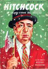 ALFRED HITCHCOCK PRESENTA LE GRANDI FIRME DEL BRIVIDO magazine side cover Issue 4 January 1960