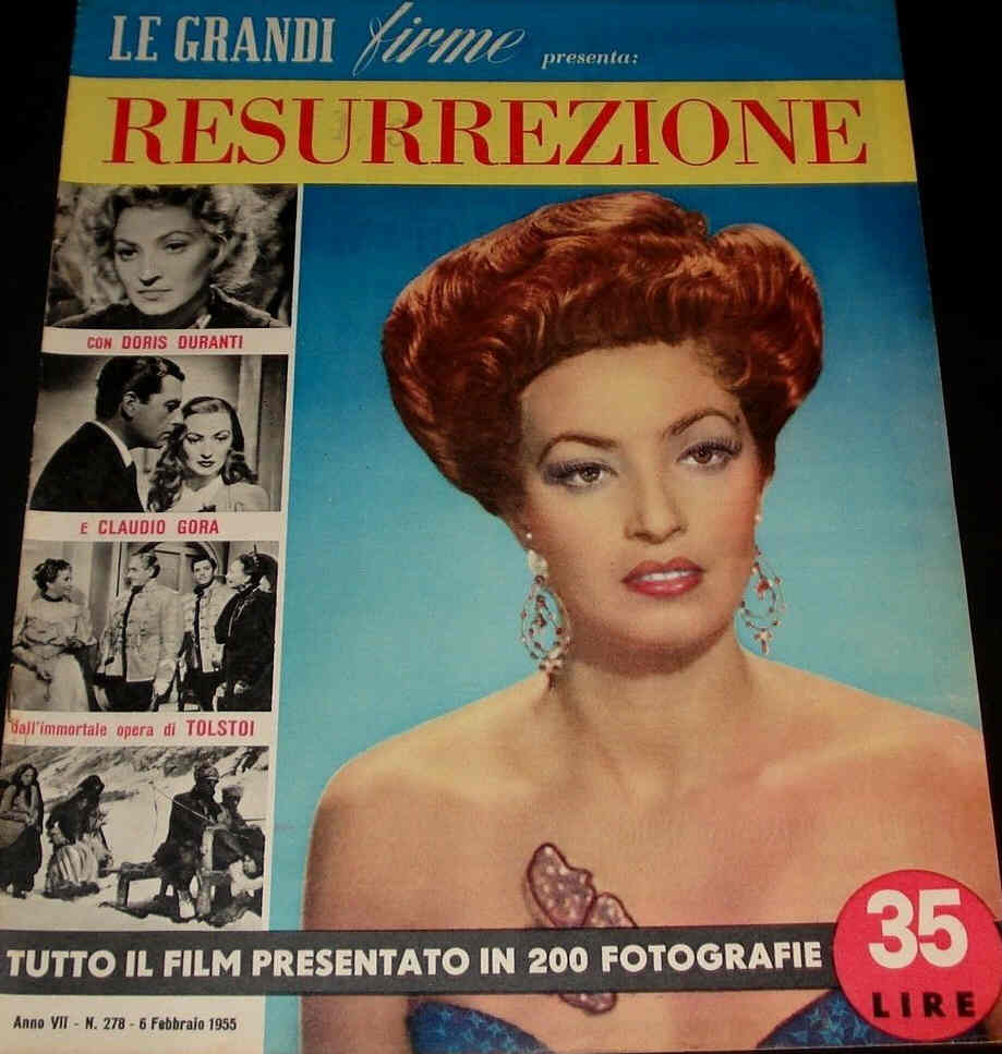GRANDI FIRME|LE (1950s) magazine side cover Issue 278 6 February 1955