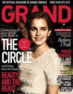 GRAND CINEMAS magazine side cover February/March 2017