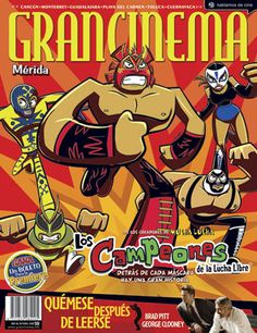 GRANCINEMA magazine side cover October 2008