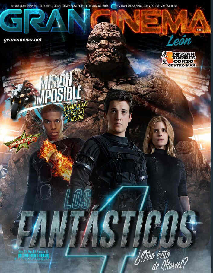 GRANCINEMA magazine side cover August 2015