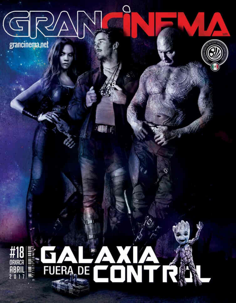 GRANCINEMA magazine side cover April 2017