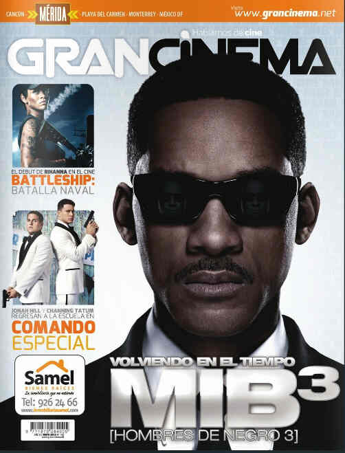 GRANCINEMA magazine side cover May 2010