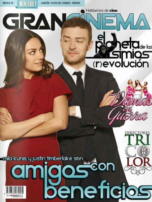 GRANCINEMA magazine side cover September 2011