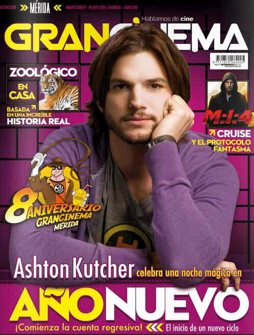 GRANCINEMA magazine side cover December 2011