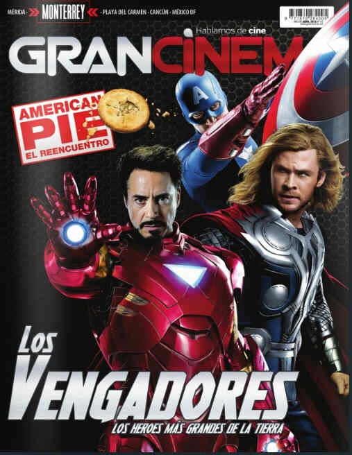 GRANCINEMA magazine side cover April 2012
