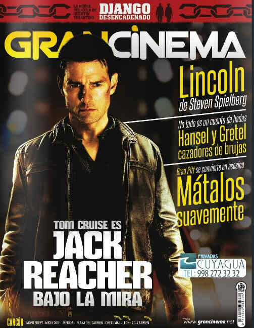 GRANCINEMA magazine side cover January 2013