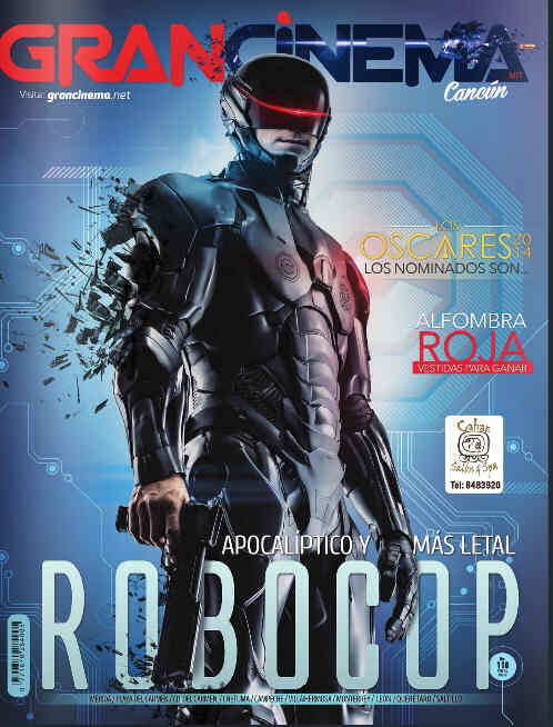 GRANCINEMA magazine side cover February 2014