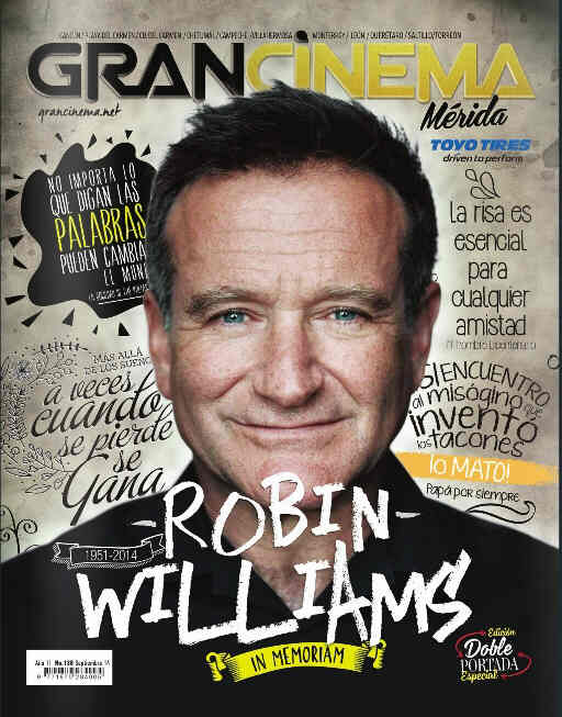 GRANCINEMA magazine side cover September 2014